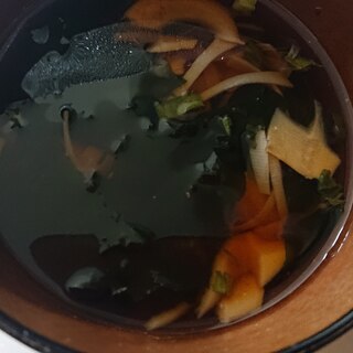 タケノコの煮物アレンジスープ
